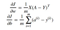 derivative of cost